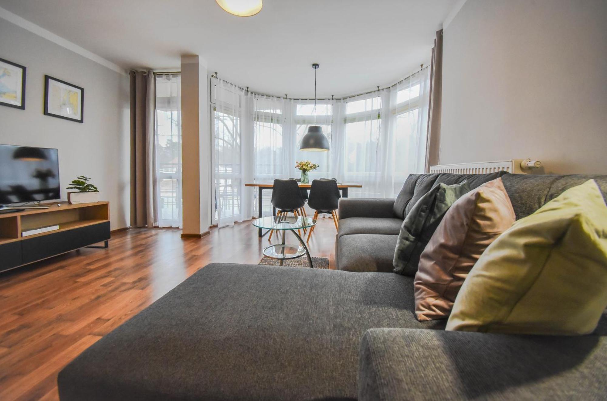 Apartamenty Mistral Z Parkingiem - Promenada & Morze - Apartamenty Na Wyspie 슈비노우이스쳬 외부 사진